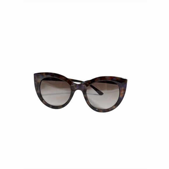 Cat Eye Tortoise Shell Brown Frame Gray Lens - Picture 2 of 13